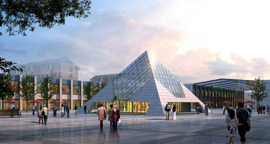 运城金字塔网架